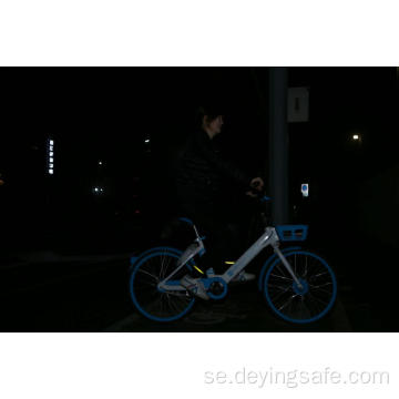 reflekterande cykelbyxklämma med hög synlighet